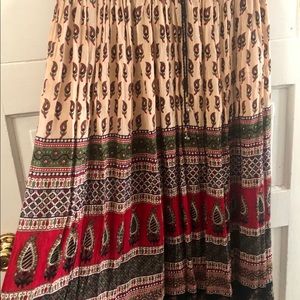 Ana & Kate boho gauze skirt size Med adorable